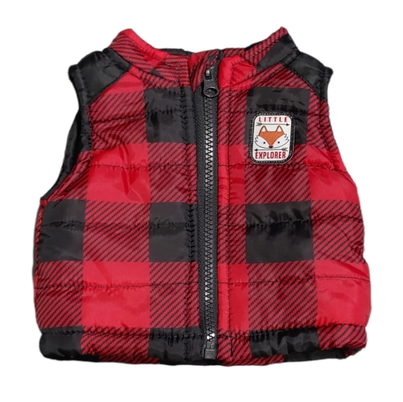 11 Piece Newborn Clothing Christmas Holiday Footie Swaddle Vest Mitten Lot - Picture 2 of 8